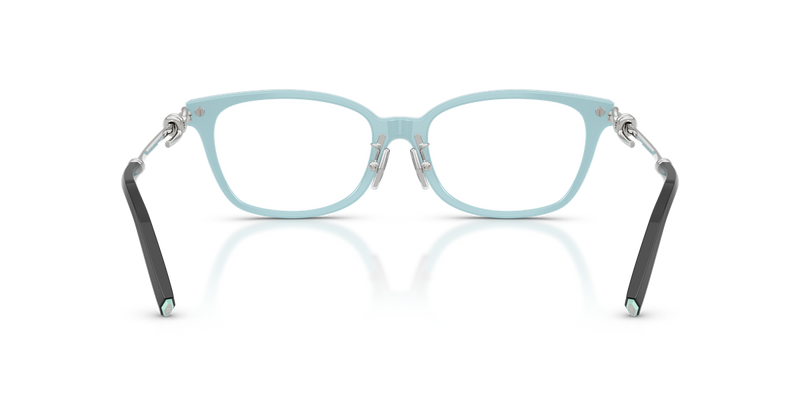 Tiffany TF2281F in Black On Tiffany Blue / Demo Lens (8055) - Alternate View