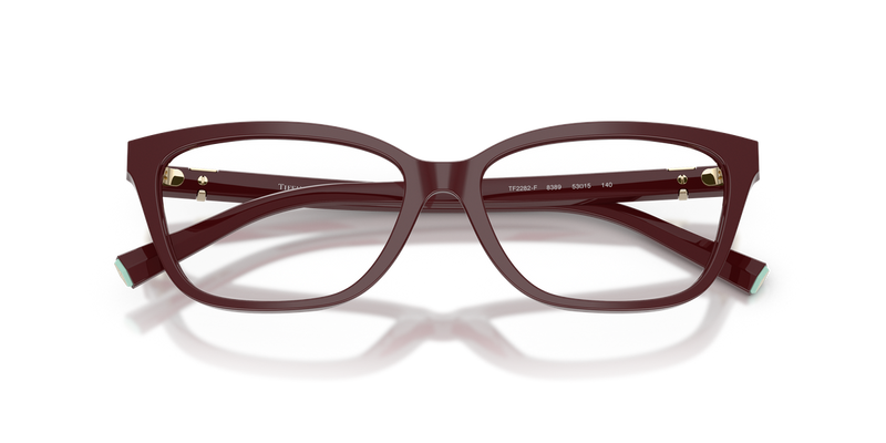Tiffany TF2282F in Burgundy / Demo Lens (8389) - Alternate View