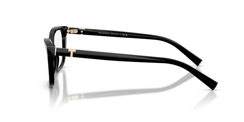 Tiffany TF2282 in Black / Demo Lens (8001) - Back View