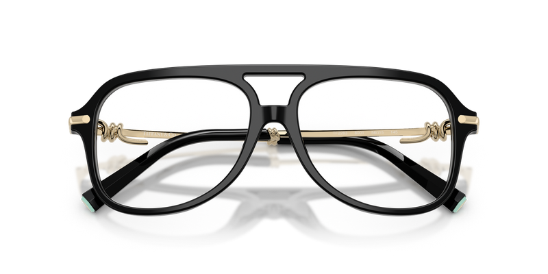 Tiffany TF2283 in Black / Demo Lens (8001) - Alternate View
