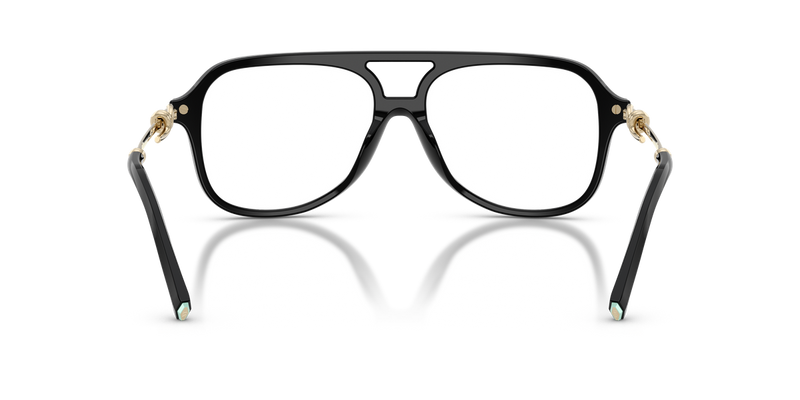 Tiffany TF2283 in Black / Demo Lens (8001) - Alternate View