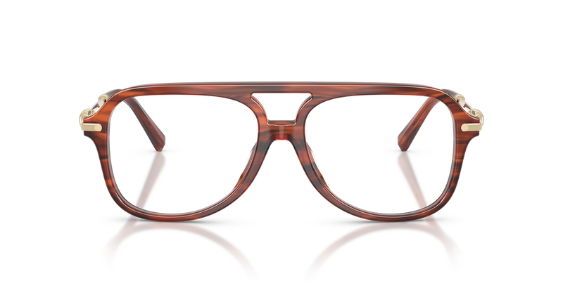 Tiffany TF2283 in Ruby Striped Havana / Demo Lens (8440) - Alternate View