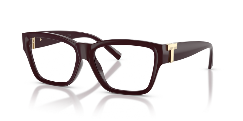 Tiffany TF2285U in Burgundy / Demo Lens (8447) - Alternate View