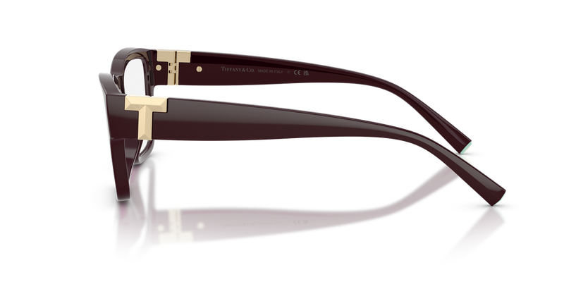 Tiffany TF2285U in Burgundy / Demo Lens (8447) - Alternate View