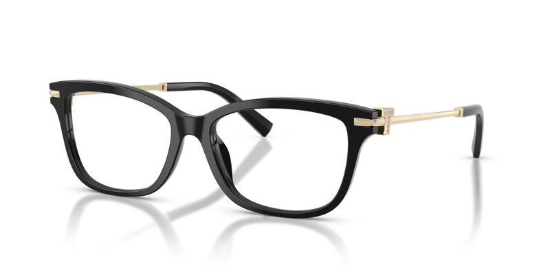 Tiffany TF2288BF in Black / Demo Lens (8001) - Front View