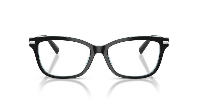 Tiffany TF2288B in Black On Tiffany Blue / Demo Lens (8055) - Alternate View