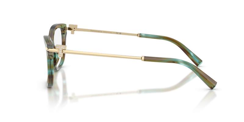 Tiffany TF2288B in Ocean Turquoise / Demo Lens (8124) - Back View
