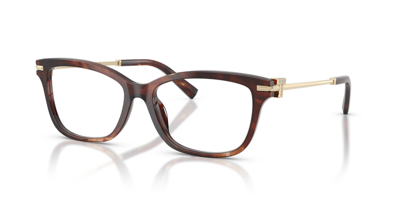 Tiffany TF2288B in Spotted Brown Havana / Demo Lens (8421) - Alternate View