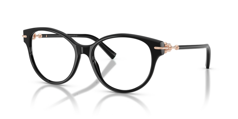 Tiffany TF2289F in Black / Demo Lens (8001) - Front View