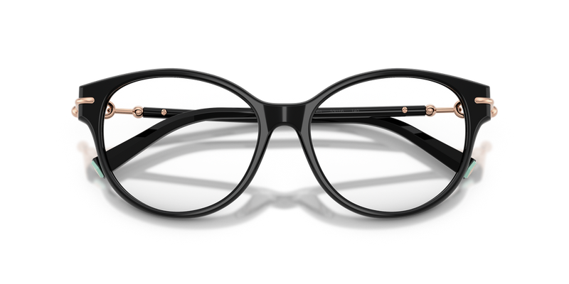 Tiffany TF2289F in Black / Demo Lens (8001) - Side View