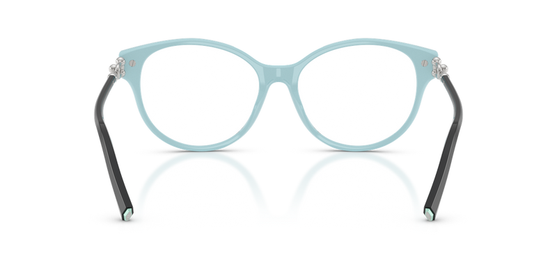 Tiffany TF2289 in Black On Tiffany Blue / Demo Lens (8055) - Alternate View