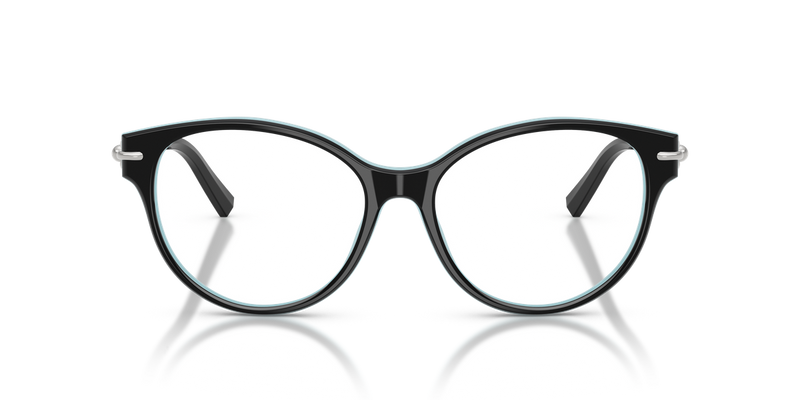 Tiffany TF2289 in Black On Tiffany Blue / Demo Lens (8055) - Alternate View