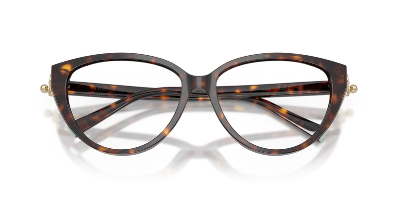 Tiffany TF2292F in Havana / Demo Lens (8015) - Side View