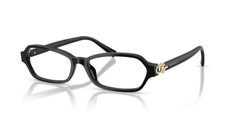 Tiffany TF2293U in Black / Demo Lens (8001) - Alternate View