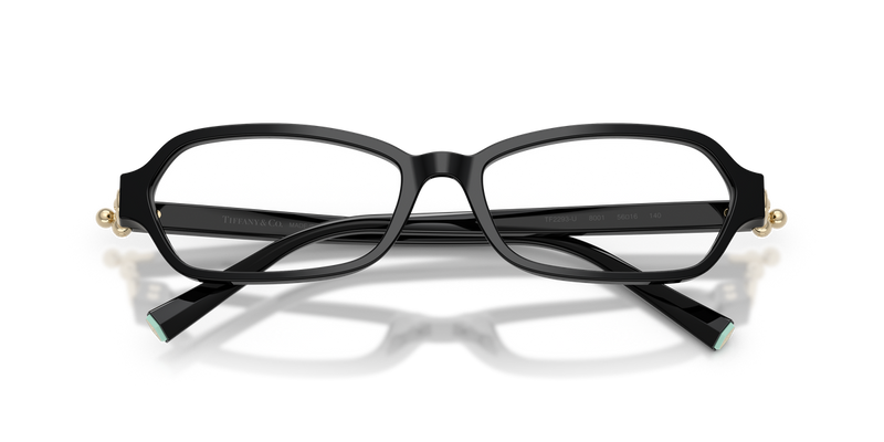 Tiffany TF2293U in Black / Demo Lens (8001) - Alternate View