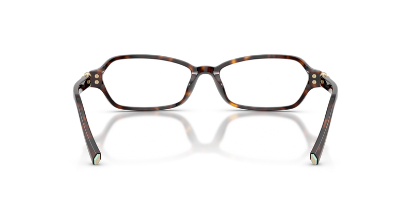 Tiffany TF2293U in Havana / Demo Lens (8015) - Temple Detail