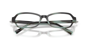 Striped Black Tiffany / Demo Lens (8443)