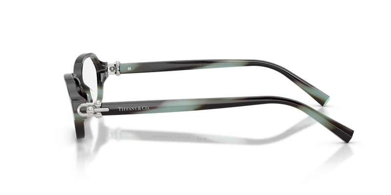 Tiffany TF2293U in Striped Black Tiffany / Demo Lens (8443) - Alternate View