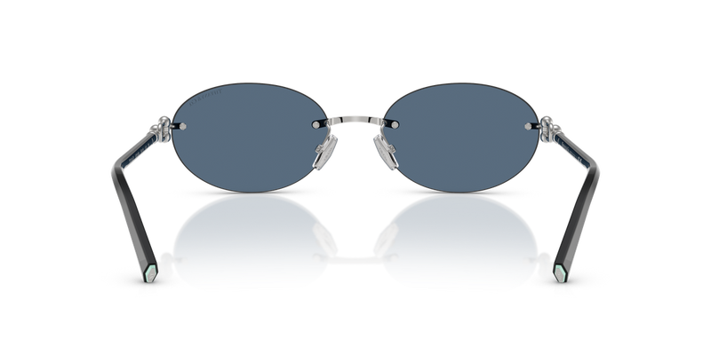 Tiffany TF3104D in Silver / Dark Blue (600180) - Alternate View