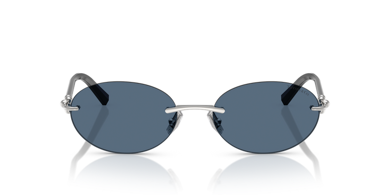 Tiffany TF3104D in Silver / Dark Blue (600180) - Alternate View