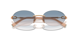 Rose Gold / Light Brown Gradient Blue (621716)
