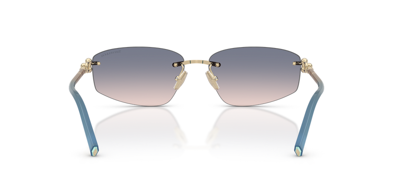 Tiffany TF3114 in Pale Gold / Light Brown Gradient Blue (619116) - Alternate View