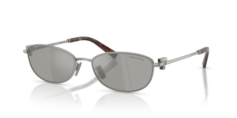 Tiffany & Co. TF3115 in Gunmetal / Light Grey Mirror Silver (60036G) - Alternate View