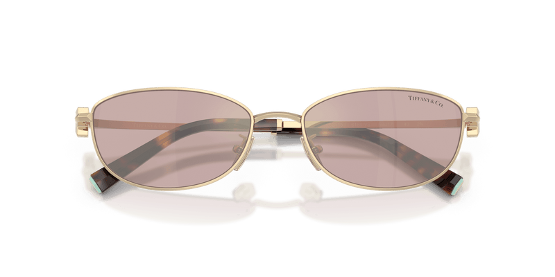 Tiffany & Co. TF3115 in Pale Gold / Light Violet Mirror Internal (6189VS) - Alternate View
