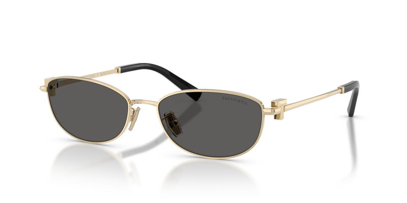 Tiffany TF3115 in Pale Gold / Dark Grey (6021S4) - Alternate View