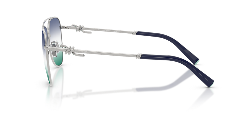 Tiffany TF3116 in Silver / Green Blue Gradient (62312A) - Alternate View