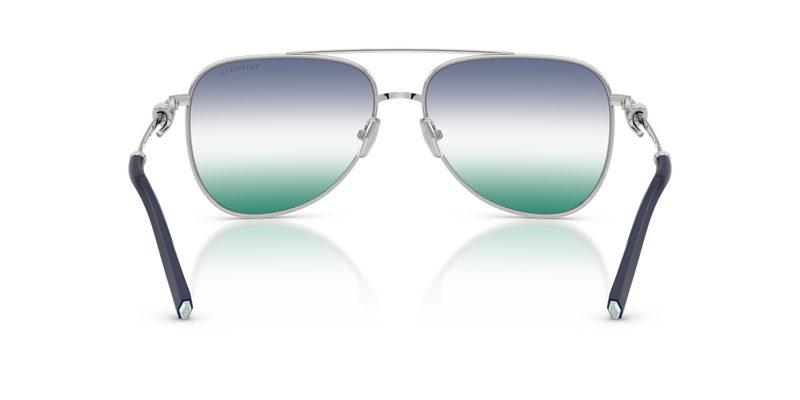 Tiffany TF3116 in Silver / Green Blue Gradient (62312A) - Alternate View