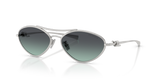 Silver / Azure/Dark Grey (60012G)