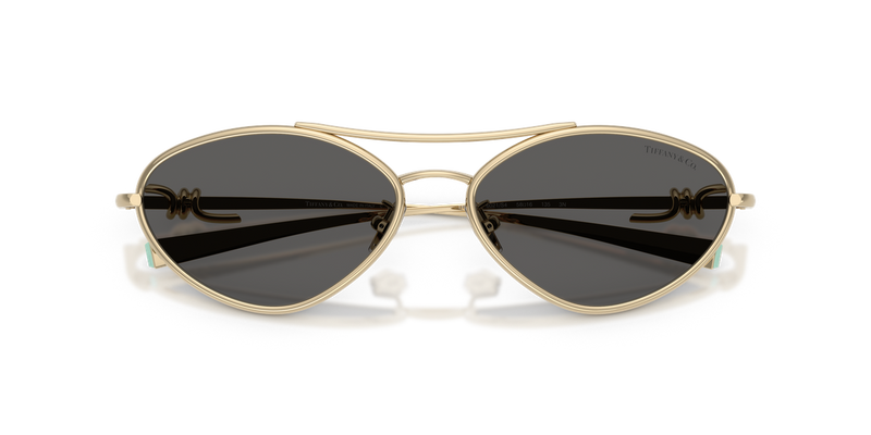 Tiffany TF3117 in Pale Gold / Dark Grey (6021S4) - Alternate View