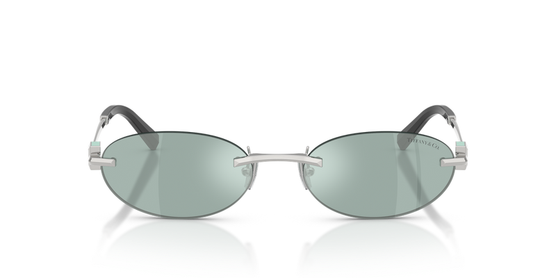 Tiffany TF3119D in Silver / Light Azure Mirror Silver (600165) - Alternate View