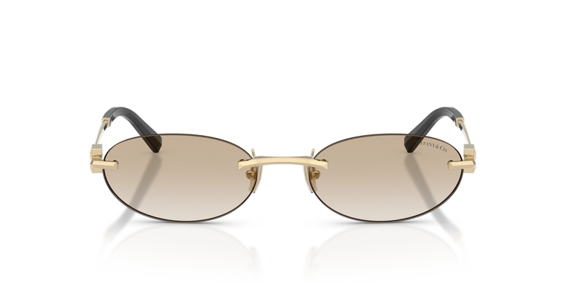 Tiffany TF3119D in Pale Gold / Neutral Gradient Light Grey (623911) - Alternate View