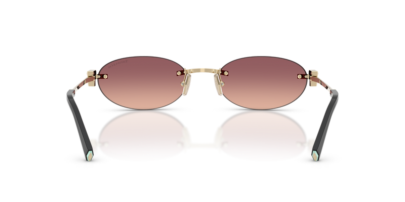 Tiffany TF3119D in Pale Gold / Pink Gradient Violet (62408D) - Alternate View