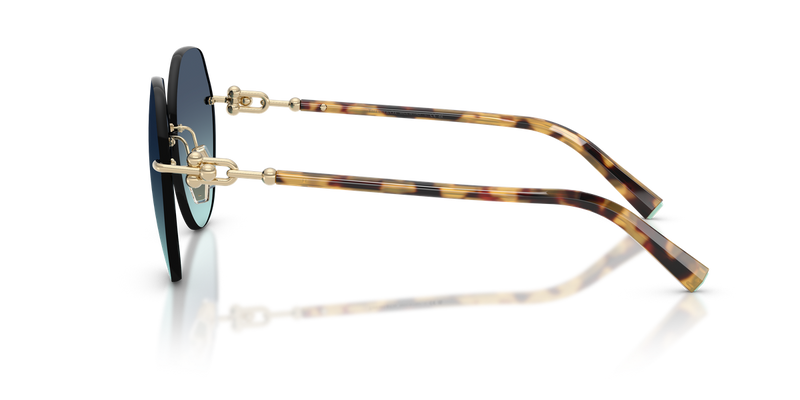 Tiffany TF3123 in Pale Gold - Back View