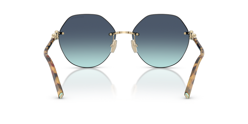 Tiffany TF3123 in Pale Gold - Temple Detail