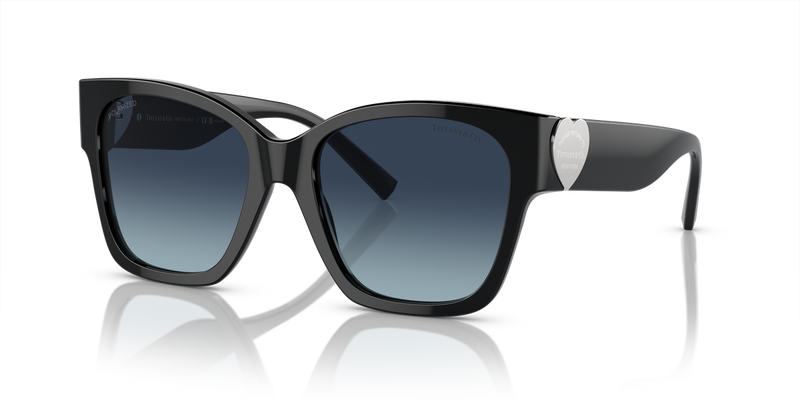 Tiffany TF4216 in Black / Azure Gradient Dark Blue Polarized (83944U) - Alternate View