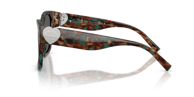 Tiffany TF4216 in Brown Tiffany Havana / Dark Grey (8442S4) - Back View