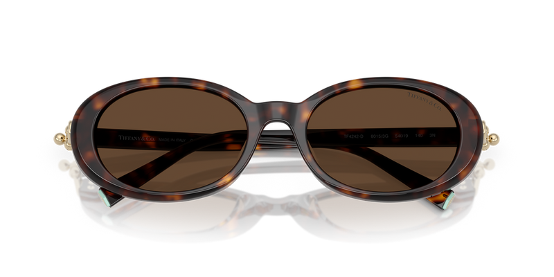 Tiffany TF4242D in Havana / Light Brown (80153G) - Alternate View