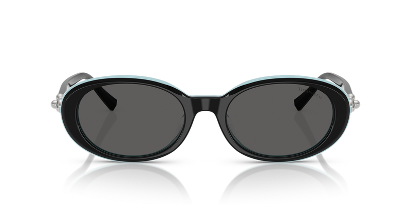 Tiffany TF4242D in Black On Tiffany Blue / Dark Grey (8055S4) - Alternate View