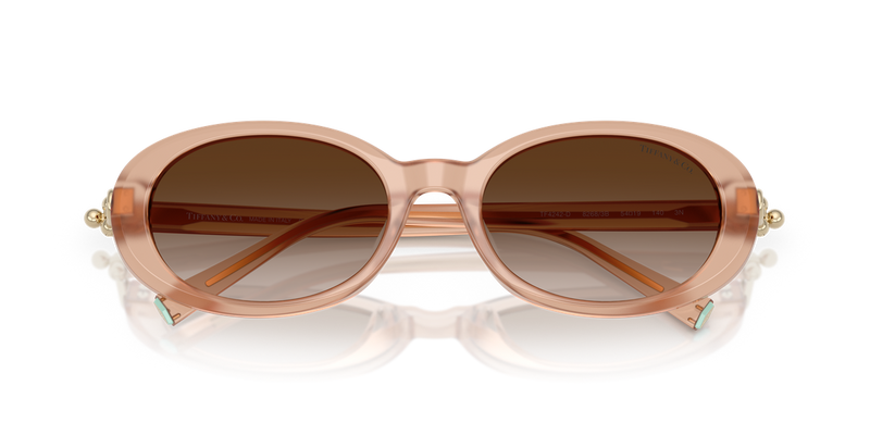 Tiffany TF4242D in Opal Nude / Brown Gradient (82683B) - Alternate View