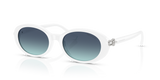 Bright White / Azure Gradient Blue (83929S)