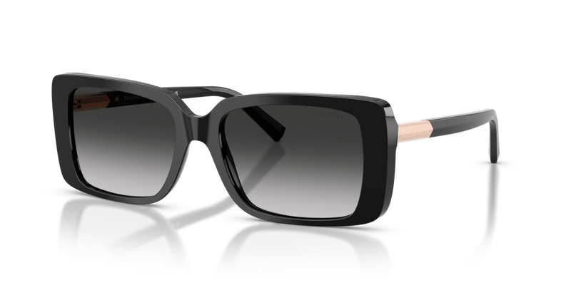 Tiffany TF4249F in Black / Grey Gradient (80013C) - Front View