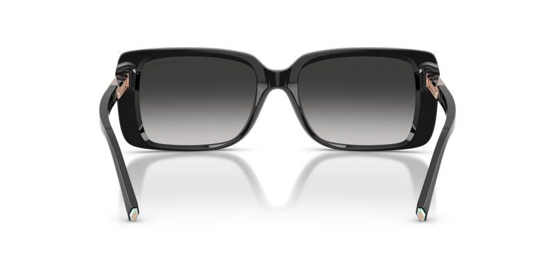 Tiffany TF4249F in Black / Grey Gradient (80013C) - Temple Detail