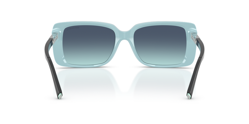 Tiffany TF4249F in Black On Tiffany Blue / Azure Gradient Blue (80559S) - Alternate View
