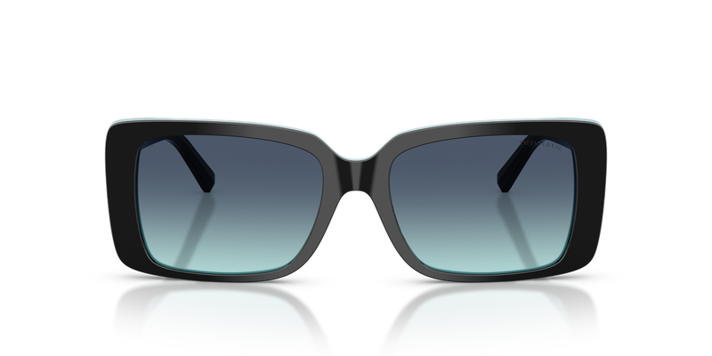 Tiffany TF4249 in Black On Tiffany Blue / Azure Gradient Blue (80559S) - Alternate View