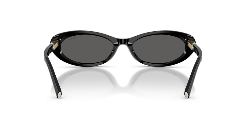 Tiffany TF4250 in Black / Dark Grey (8001S4) - Temple Detail