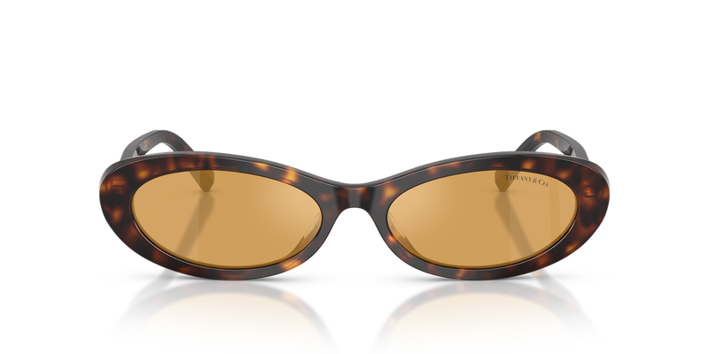 Tiffany TF4250 in Havana / Light Orange Mirror Silver Internal (801574) - Alternate View